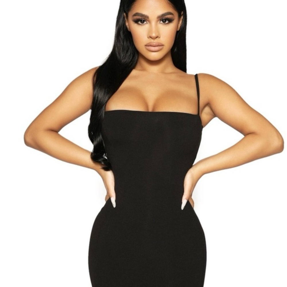 Naked Wardrobe Black Bodycon Dress